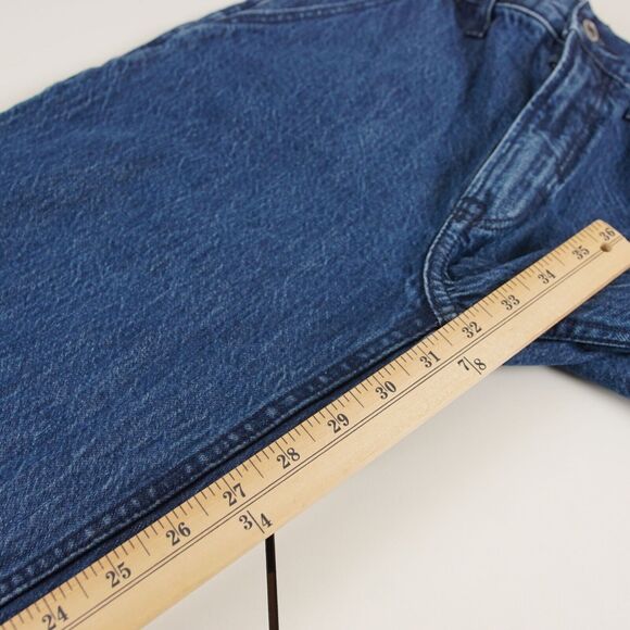 Abercrombie & Fitch The Loose High Rise Blue Jeans Womens Sz 24 - Picture 7 of 10